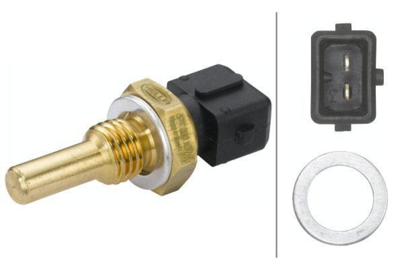 HELLA 6PT 009 107-501 Sensor, Kühlmitteltemperatur für VOLVO/OPEL/ALFA/LANCIA