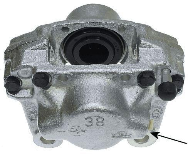 HELLA 8AC 355 382-571 Bremssattel f&uuml;r OPEL
