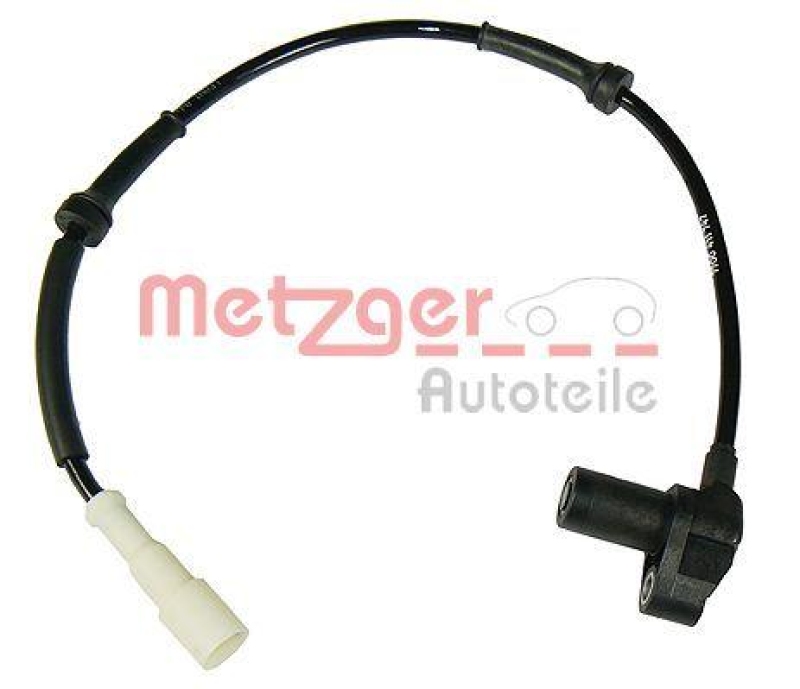 METZGER 0900398 Sensor, Raddrehzahl für RENAULT VA/HA rechts