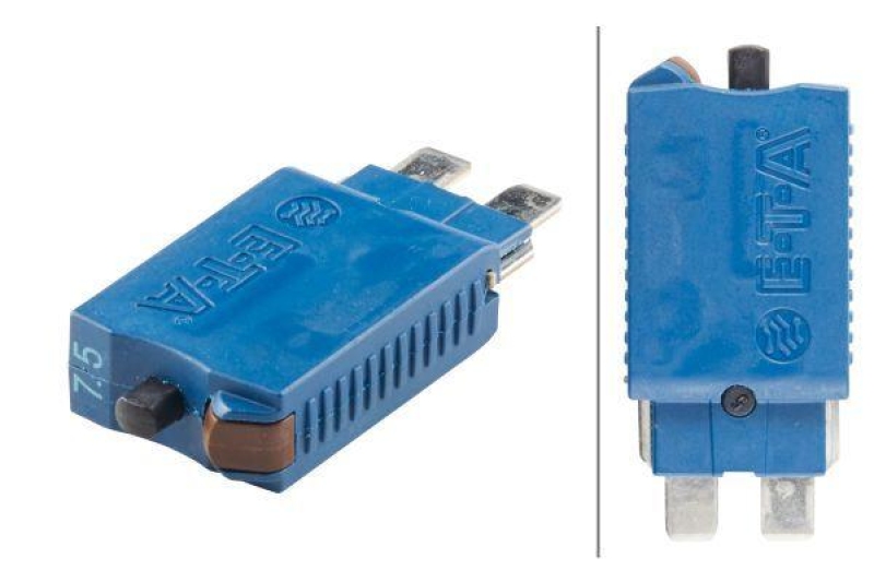 HELLA 8JS 174 326-011 Sicherungsautomat, 7,5 A 28 V, braun