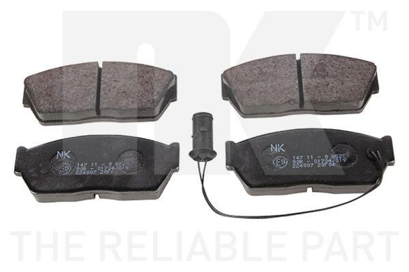 NK 224007 Bremsbelagsatz, Scheibenbremse f&uuml;r ROVER