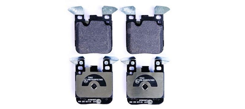 HELLA 8DB 355 021-341 Bremsbelagsatz, Scheibenbremsbelag f&uuml;r BMW