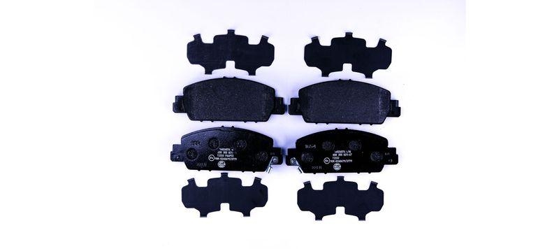 HELLA 8DB 355 021-471 Bremsbelagsatz, Scheibenbremsbelag für HONDA