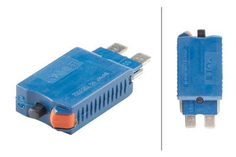 HELLA 8JS 174 326-071 Sicherungsautomat, 40 A 28 V, orange