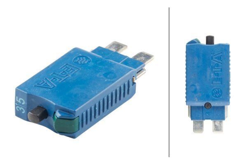 HELLA 8JS 174 326-081 Sicherungsautomat, 35 A 28 V, gr&uuml;n