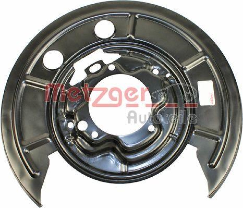 METZGER 6115104 Spritzblech, Bremsscheibe f&uuml;r CITROEN/FIAT/PEUGEOT HA rechts