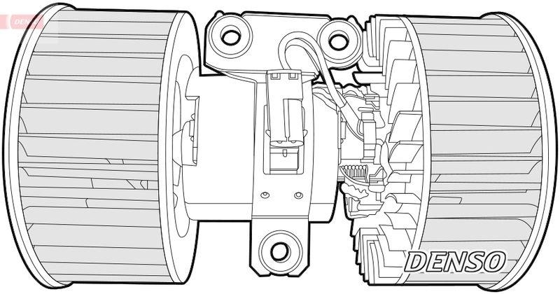 DENSO DEA05002 Innenraumgebl&auml;se BMW 5 Touring (E39) 520 d 02/2000->09/2003