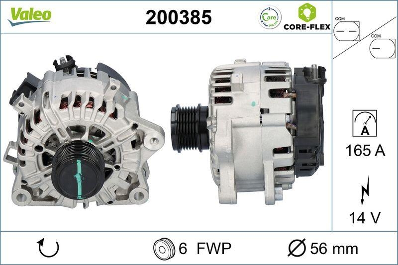 VALEO 200385 Generator - CORE-FLEX - FORD
