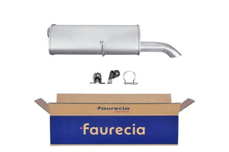 HELLA 8LD 366 032-381 Endschalld&auml;mpfer PEUGEOT