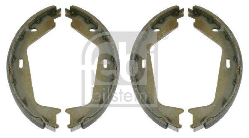 FEBI BILSTEIN 22154 Bremsbackensatz für Feststellbremse für VOLVO