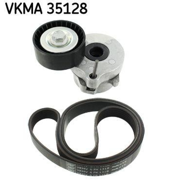 SKF VKMA 35128 Keilrippenriemensatz