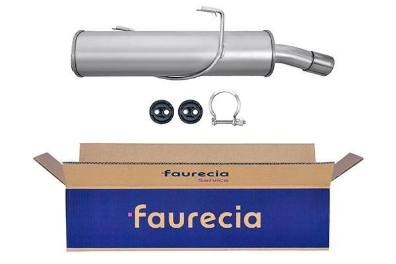 HELLA 8LD 366 032-401 Endschalldämpfer PEUGEOT