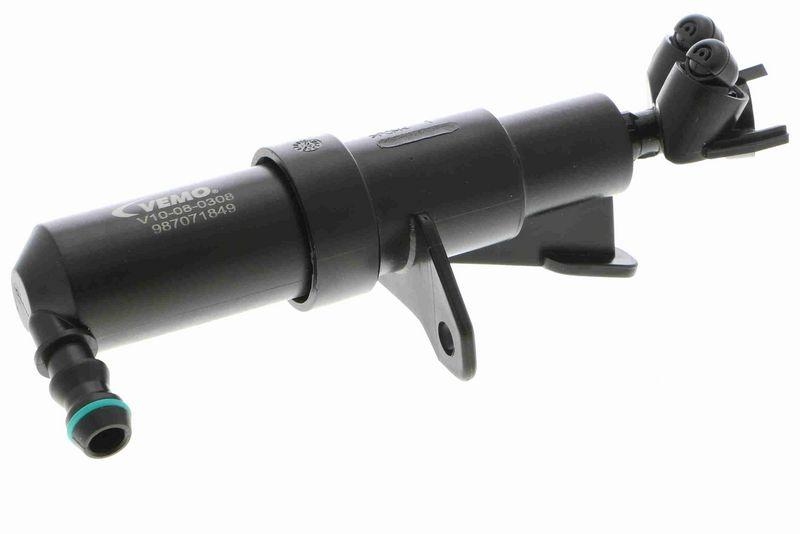 VEMO V10-08-0308 Waschwasserdüse, Scheinwerferreinigung mit Hubzylinder vorne rechts für SKODA