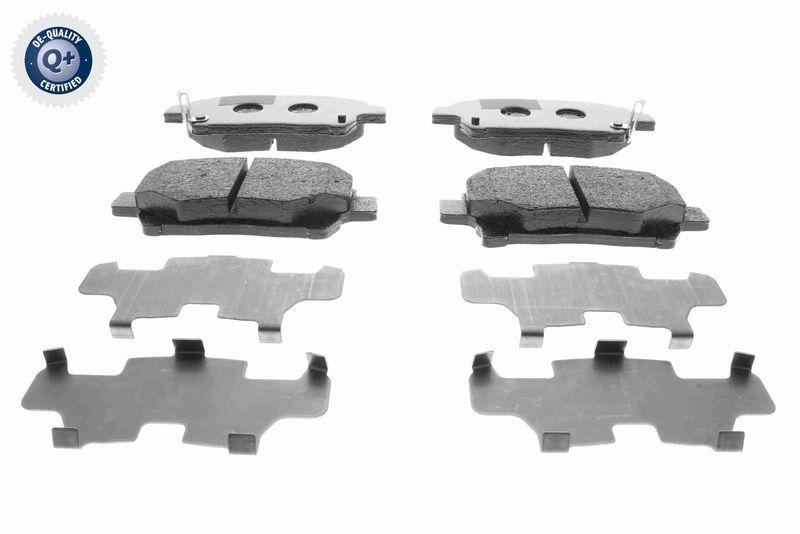 ACKOJA A70-0086 Bremsbelagsatz, Scheibenbremse Vorderachse - f&uuml;r TOYOTA