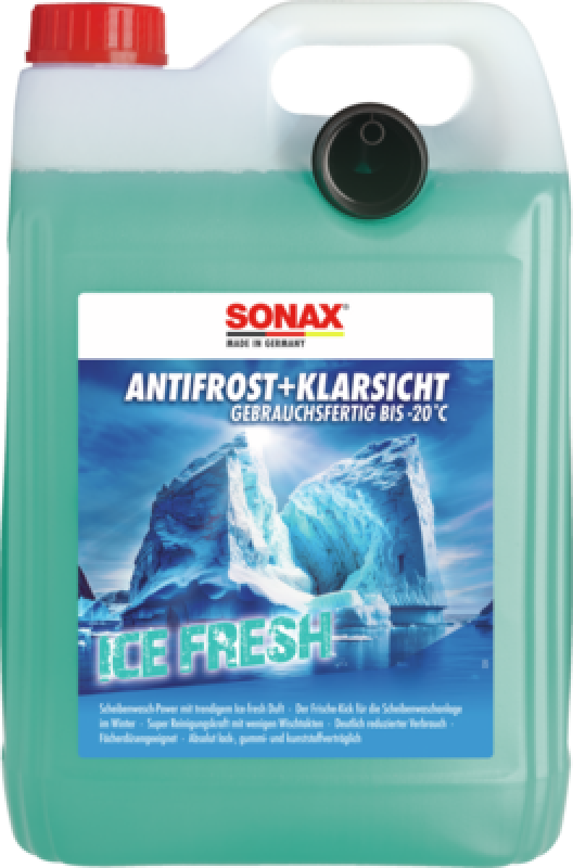 SONAX 01335410 Antifrost + Klarsicht bis -20°C Ice-fresh 5L