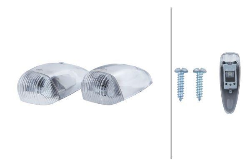 HELLA 2PF 001 638-011 Positionsleuchte Halogen