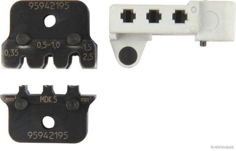 HERTH+BUSS 95942195 Crimpzangeneinsatz GHW MDK 5 | 0,35-2,5 mm²