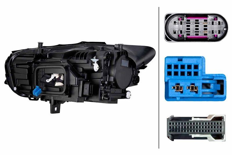 HELLA 1EX 015 315-521 Heckscheinwerfer rechts LED MB