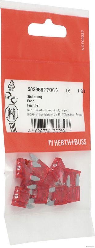 HERTH+BUSS 50295677066 Sicherung MINI Smart-Glow, 10 A, 10 pcs