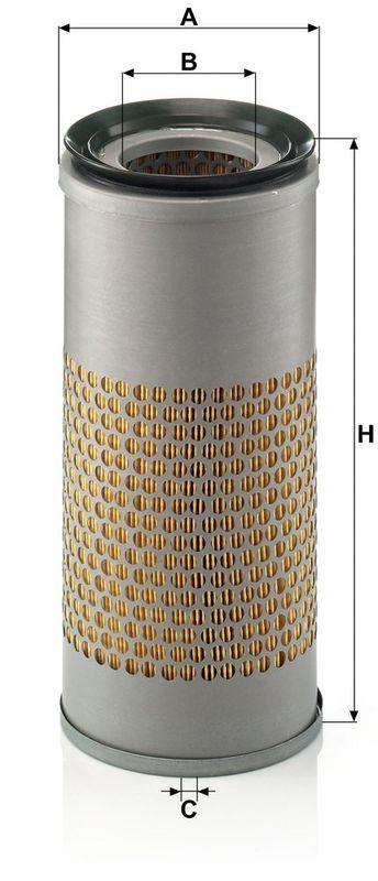 MANN-FILTER C 14 160 x Luftfilter f&uuml;r Land Rover