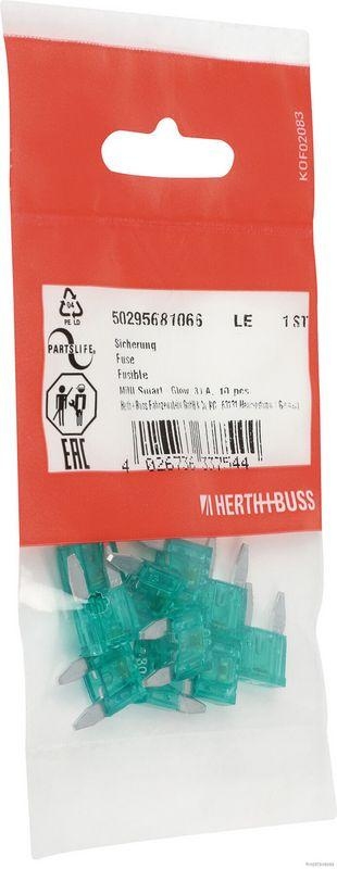 HERTH+BUSS 50295681066 Sicherung MINI Smart-Glow, 30 A, 10 pcs