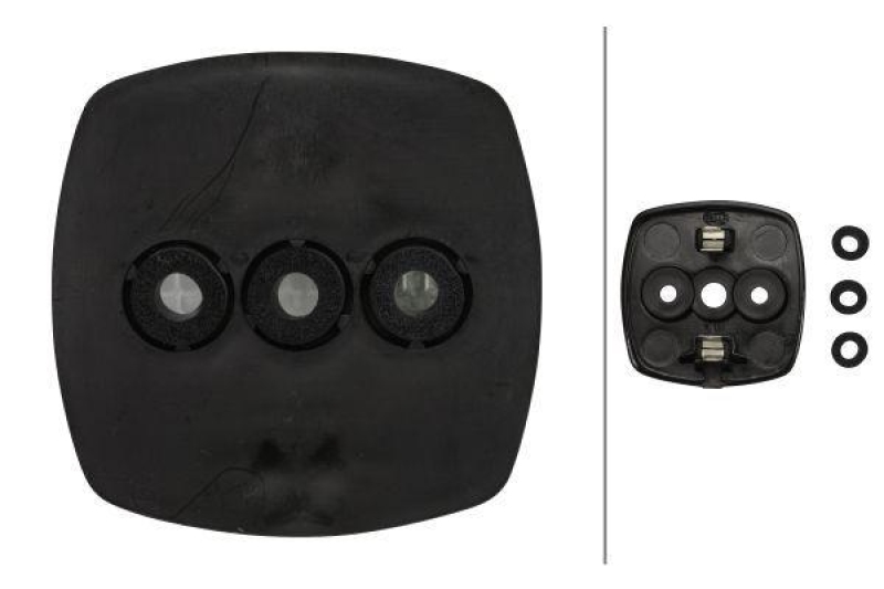 HELLA 2PF 004 081-001 Positionsleuchte Halogen