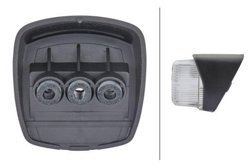 HELLA 2PF 004 081-107 Positionsleuchte Halogen