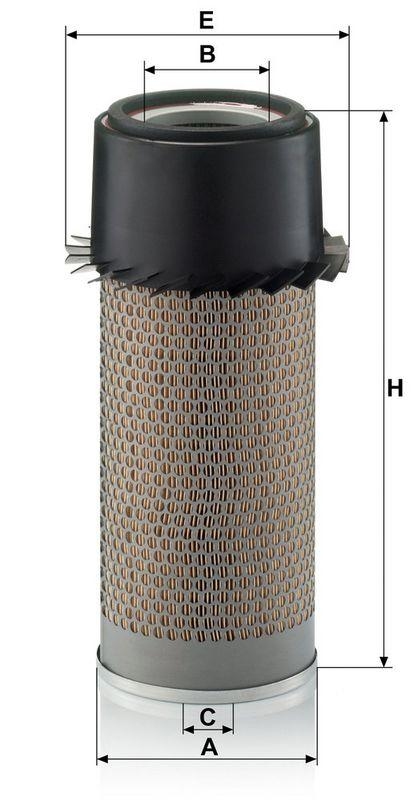 MANN-FILTER C 16 302 Luftfilter f&uuml;r Perkins