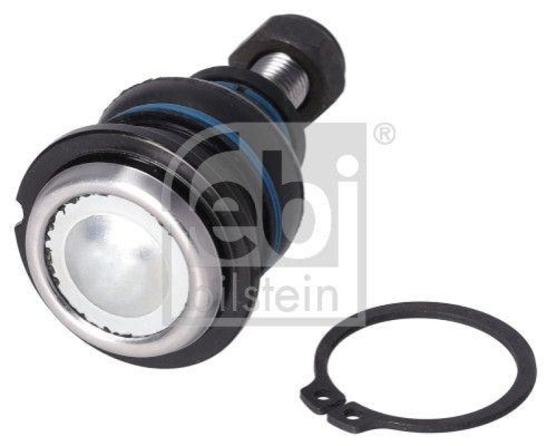 FEBI BILSTEIN 41701 Traggelenk mit Kronenmutter, Splint und Sicherungsring für HYUNDAI