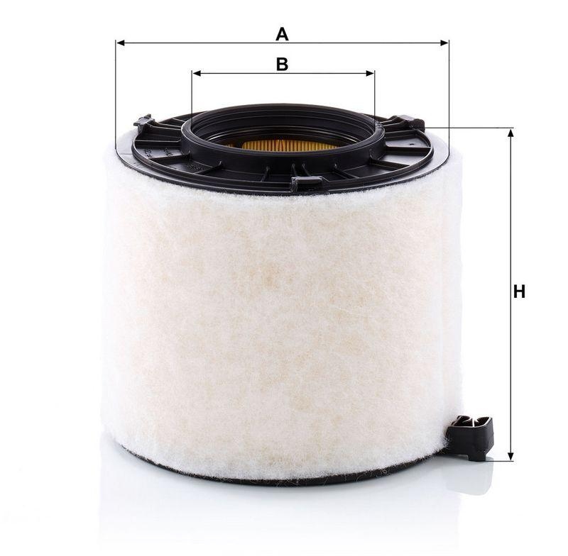 MANN-FILTER C 17 010 Luftfilter f&uuml;r VW