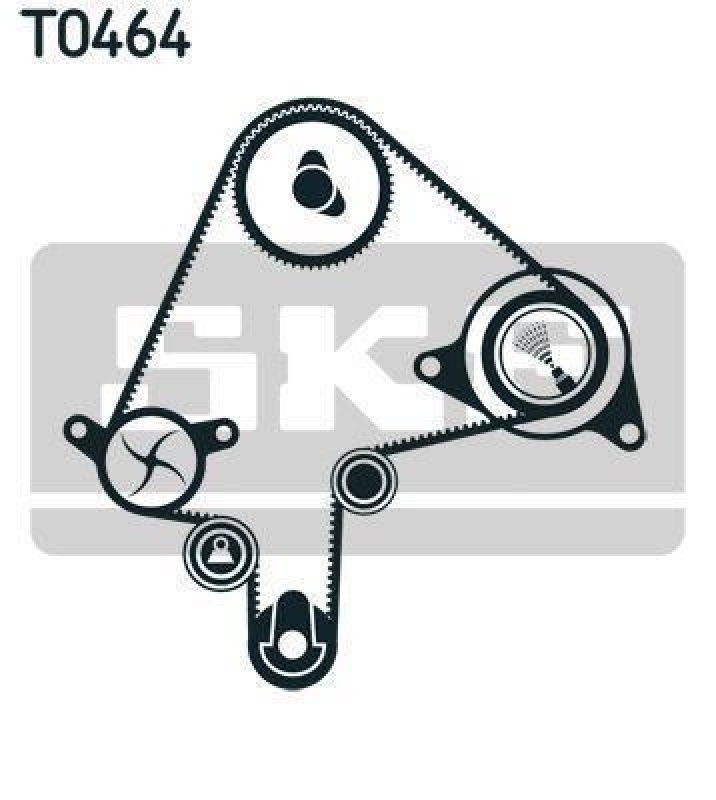 SKF VKMA 94611 Zahnriemensatz