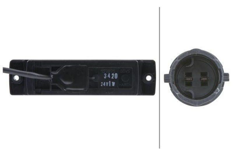 HELLA 2PG 008 645-321 Positionsleuchte LED