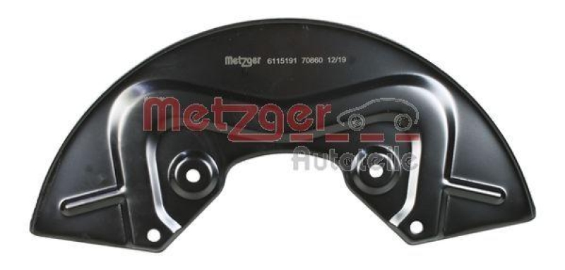 METZGER 6115191 Spritzblech, Bremsscheibe f&uuml;r SEAT/VW VA links/rechts