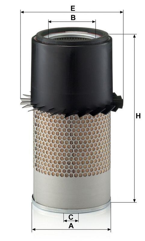 MANN-FILTER C 18 328 Luftfilter f&uuml;r Case New Holland
