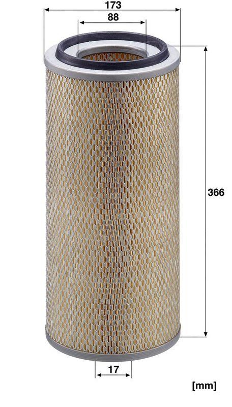 MANN-FILTER C 18 398 Luftfilter f&uuml;r John Deere