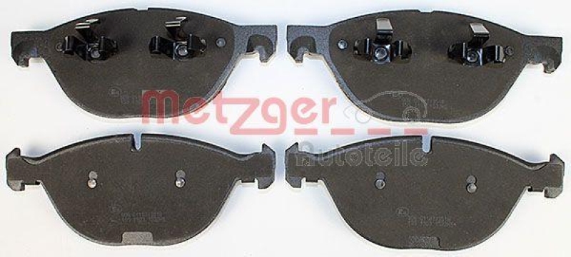 METZGER 1170592 Bremsbelagsatz, Scheibenbremse WVA 24 172