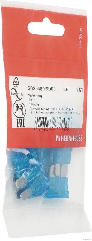 HERTH+BUSS 50295815066 Sicherung Standard Smart-Glow, 15 A, 10 pcs