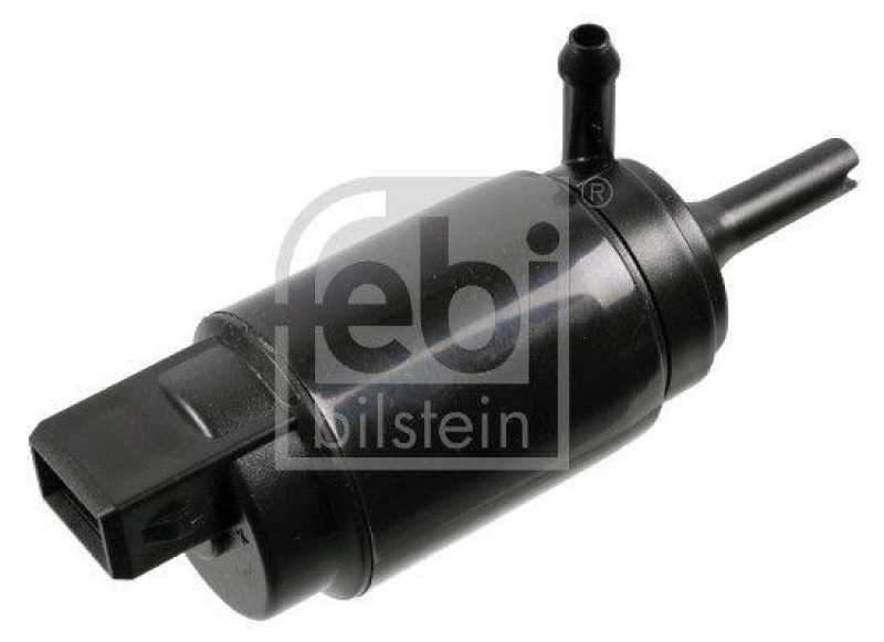 FEBI BILSTEIN 10274 Waschwasserpumpe f&uuml;r Scheibenreinigungsanlage f&uuml;r Opel