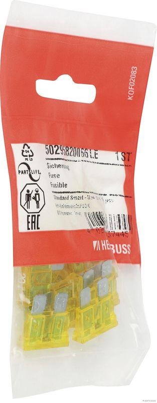 HERTH+BUSS 50295820066 Sicherung Standard Smart-Glow, 20 A, 10 pcs
