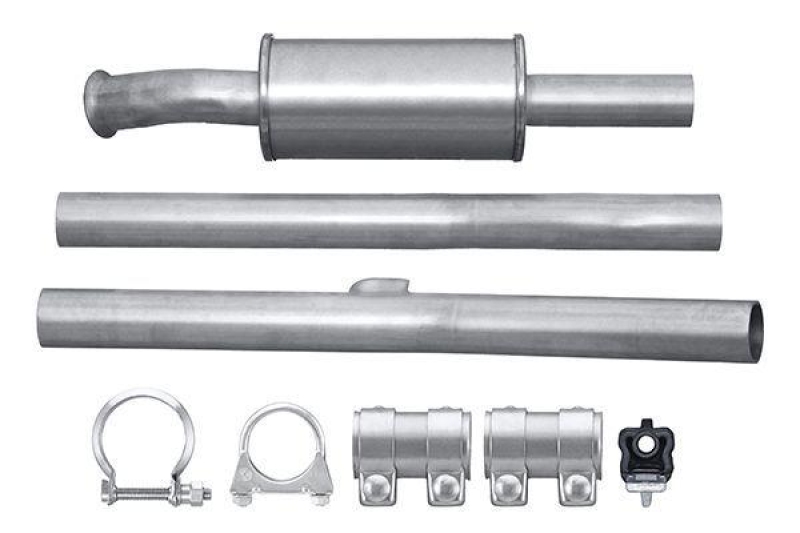 HELLA 8LB 366 022-301 Vorschalldämpfer RENAULT