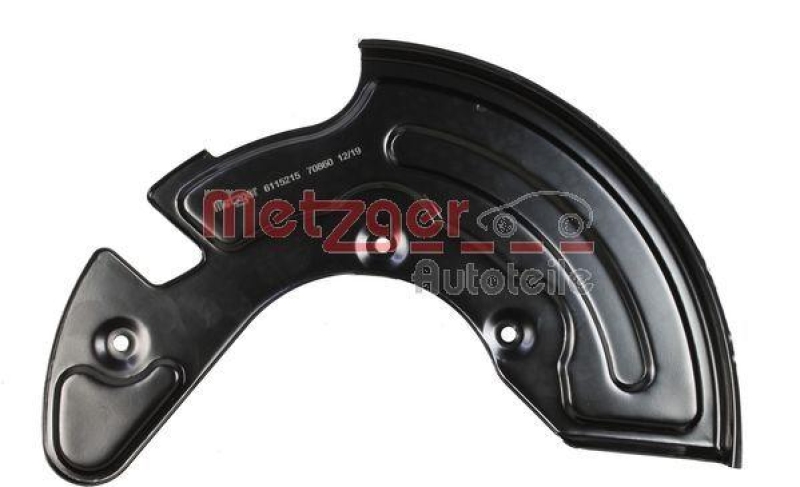 METZGER 6115215 Spritzblech, Bremsscheibe f&uuml;r AUDI/SKODA/VW VA links