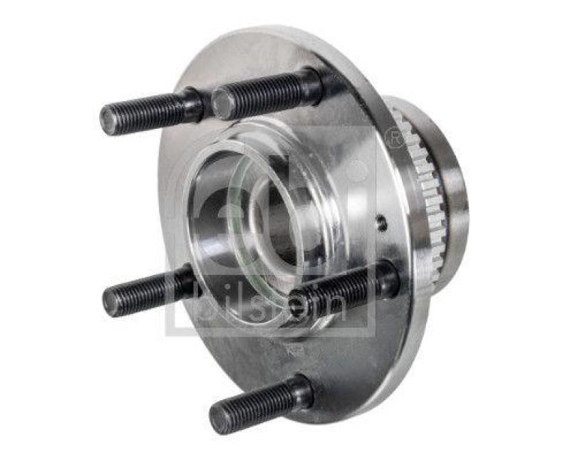 FEBI BILSTEIN 174719 Radlagersatz mit Radnabe, ABS-Impulsring und Achsmutter f&uuml;r KIA