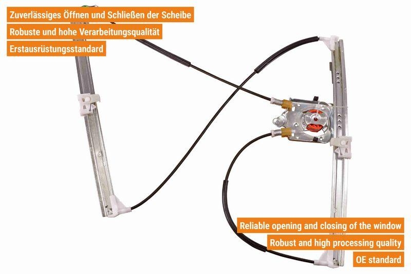 VAICO V46-0560 Fensterheber elektrisch vorne rechts für RENAULT