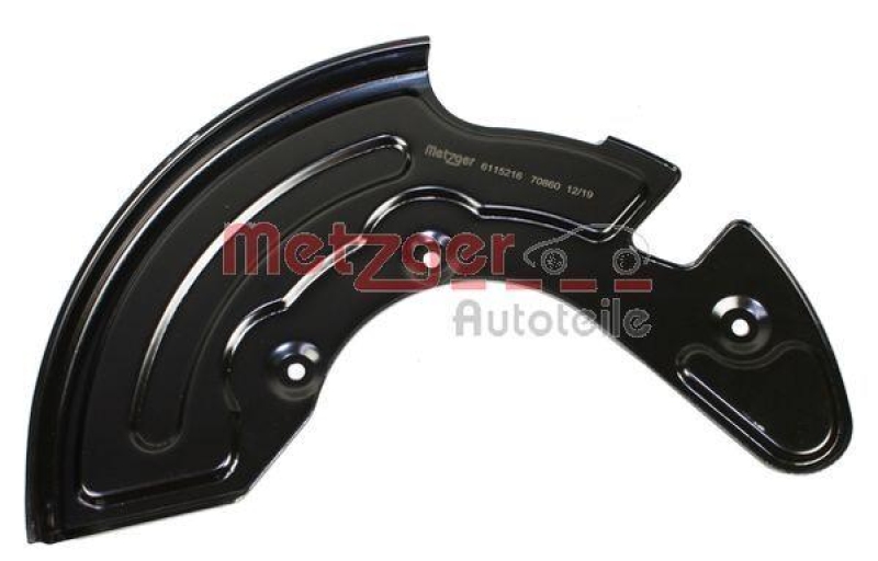 METZGER 6115216 Spritzblech, Bremsscheibe f&uuml;r AUDI/SKODA/VW VA rechts