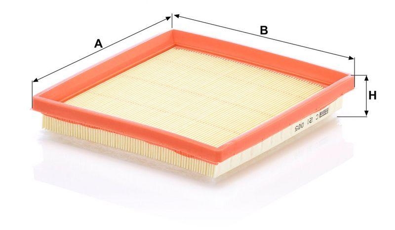MANN-FILTER C 21 005 Luftfilter f&uuml;r Opel