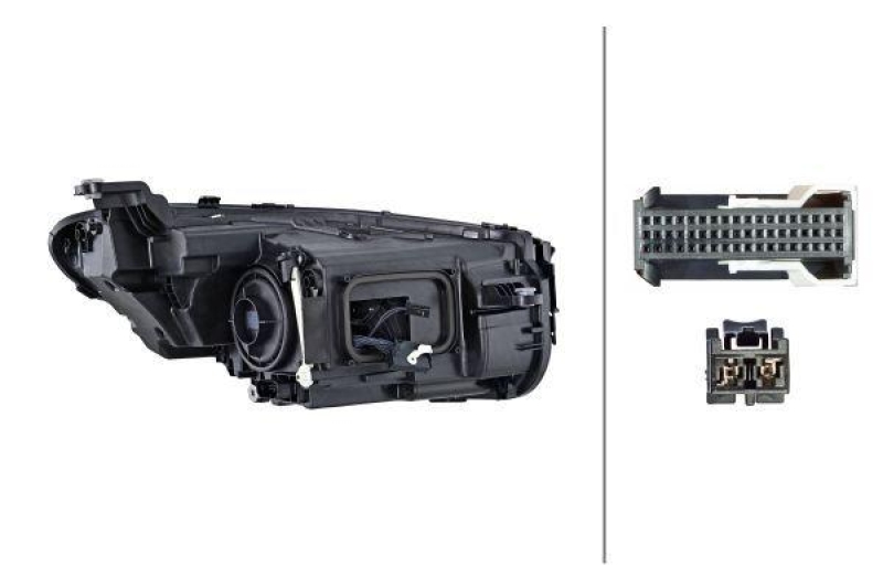 HELLA 1EX 015 619-611 Heckscheinwerfer links LED MB