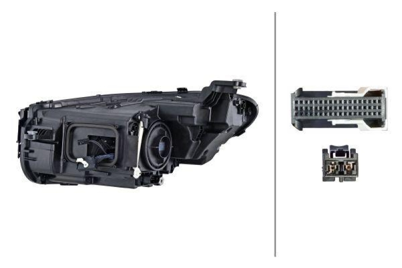 HELLA 1EX 015 619-621 Heckscheinwerfer rechts LED MB