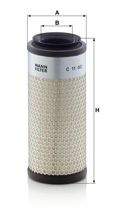 MANN-FILTER C 11 003 Luftfilter f&uuml;r Kubota