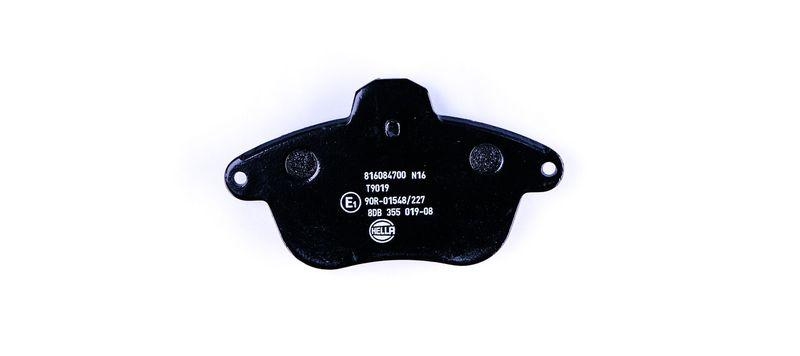 HELLA 8DB 355 019-081 Bremsbelagsatz, Scheibenbremsbelag f&uuml;r CITRO&Euml;N/RENAULT