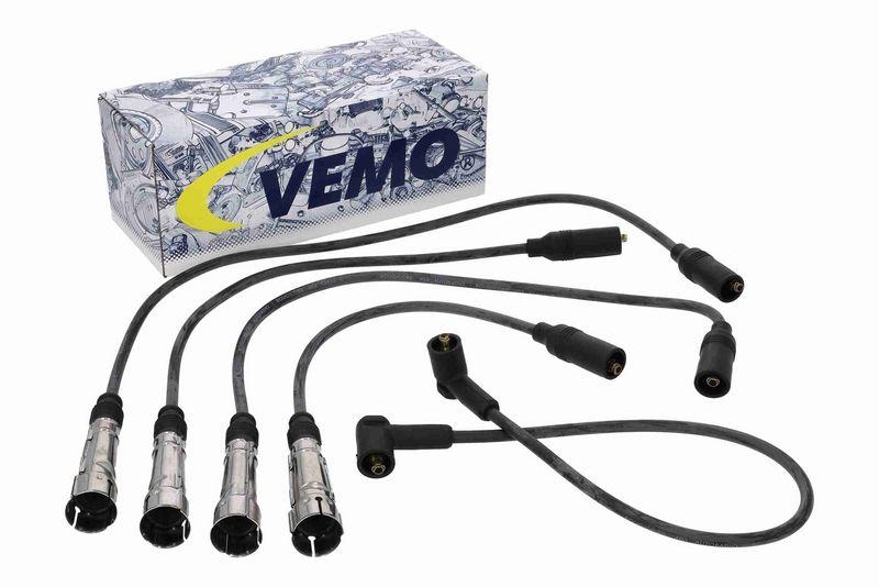 VEMO V10-70-0020 Zündleitungssatz 4 Zylinder / 1,3 - 2,0 liter 570 mm/365+ für VW